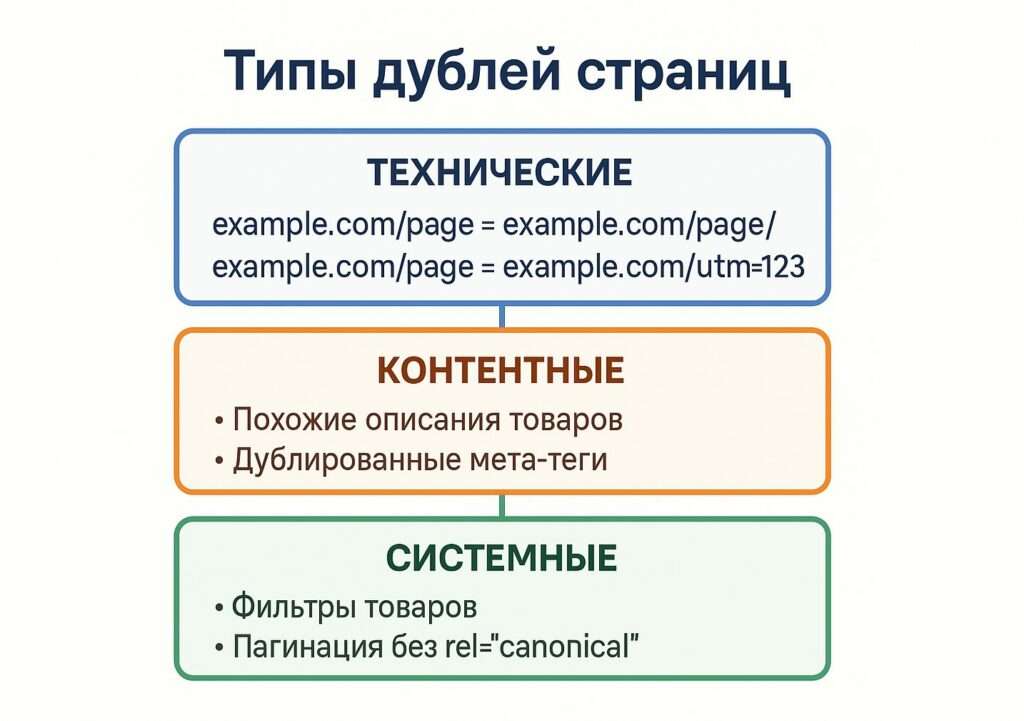 дубли страниц