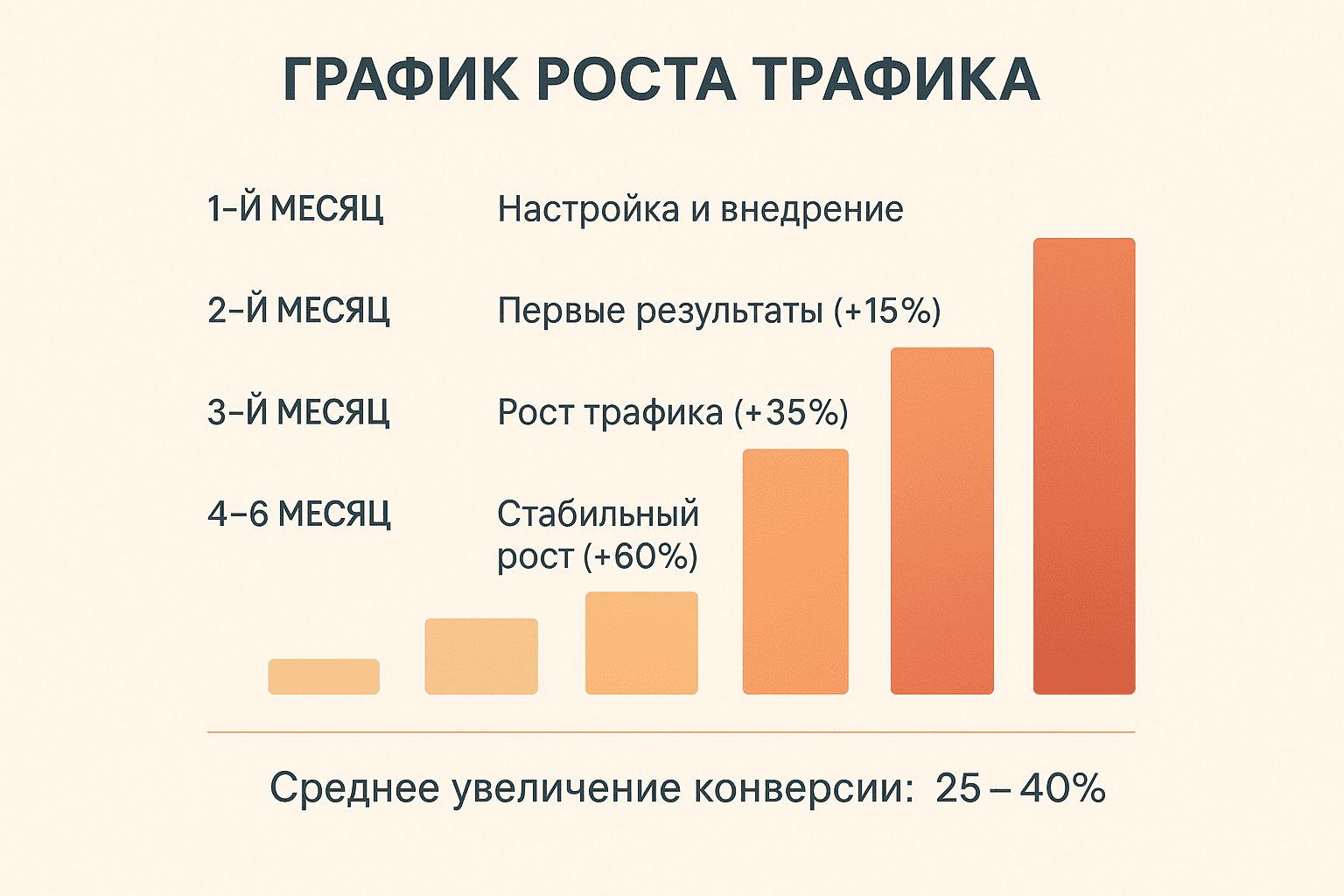 Рост трафика