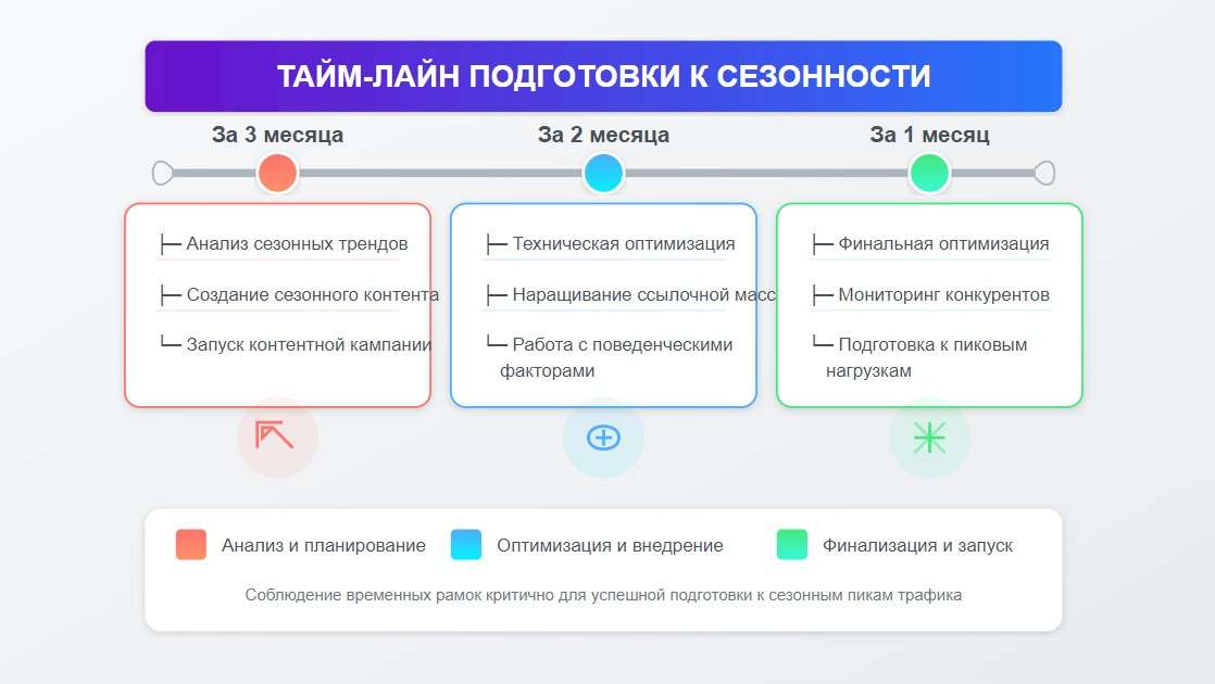 Подготовка к сезонности