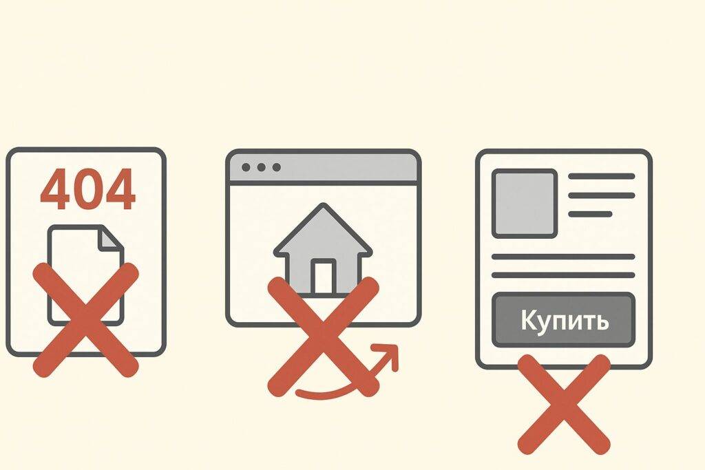ошибки seo