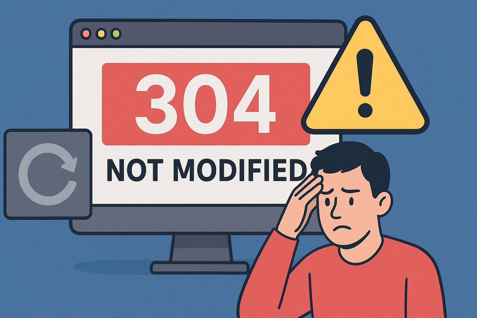проблема 304 ошибки