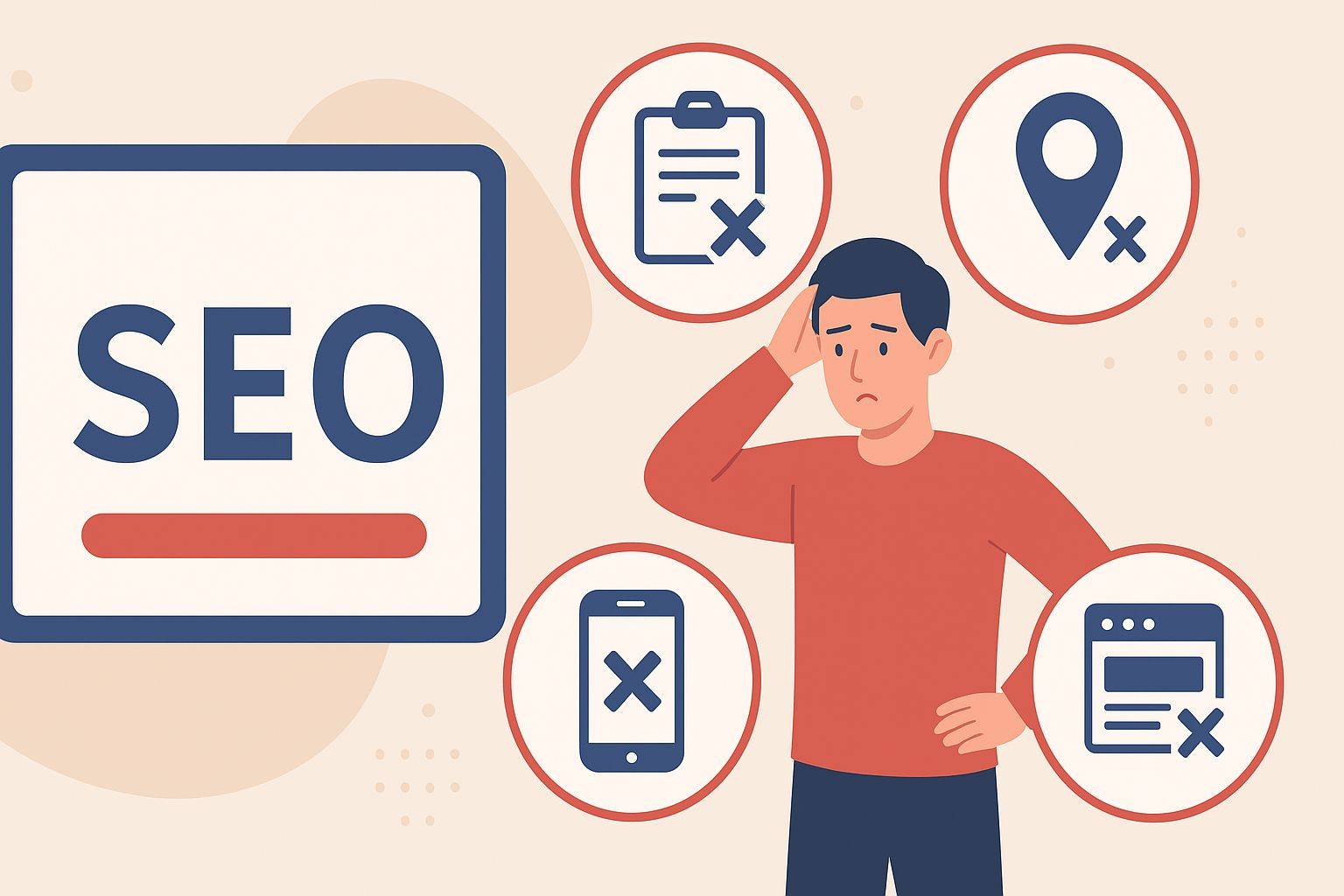 SEO-ошибки в дропшиппинге