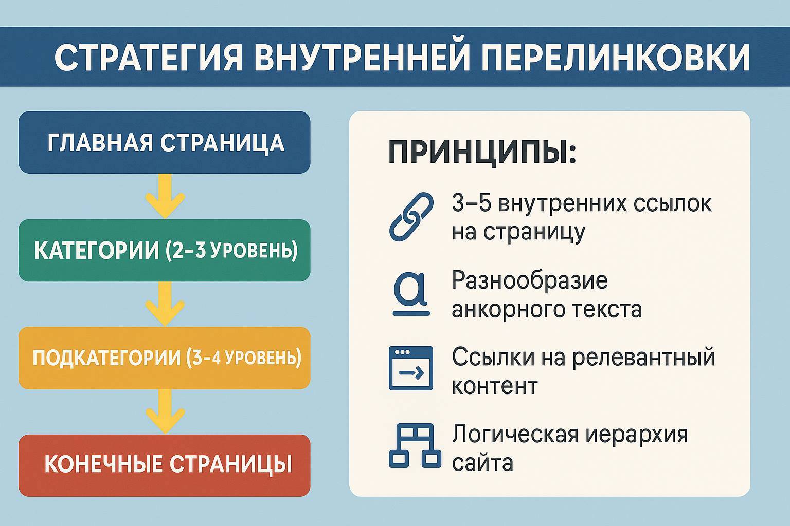 Стратегия внутренней перелинковки