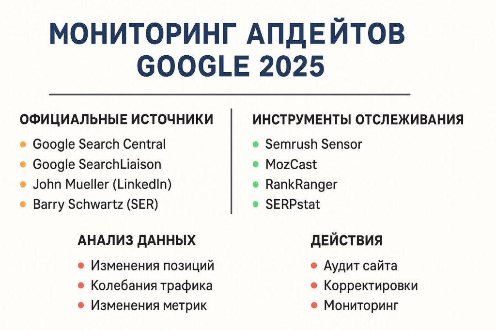 апдейты google