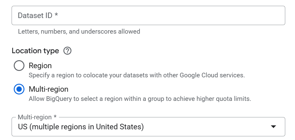 BigQuery - способы загрузки